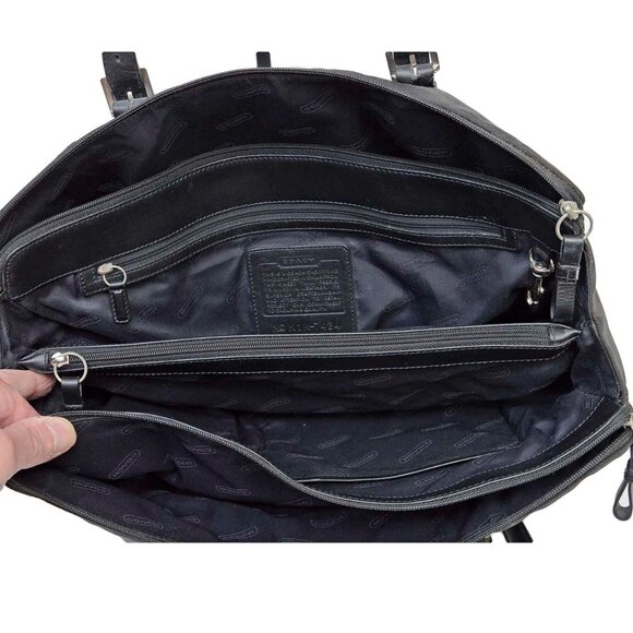 Coach Black Tote Bag - Picture 5 of 14